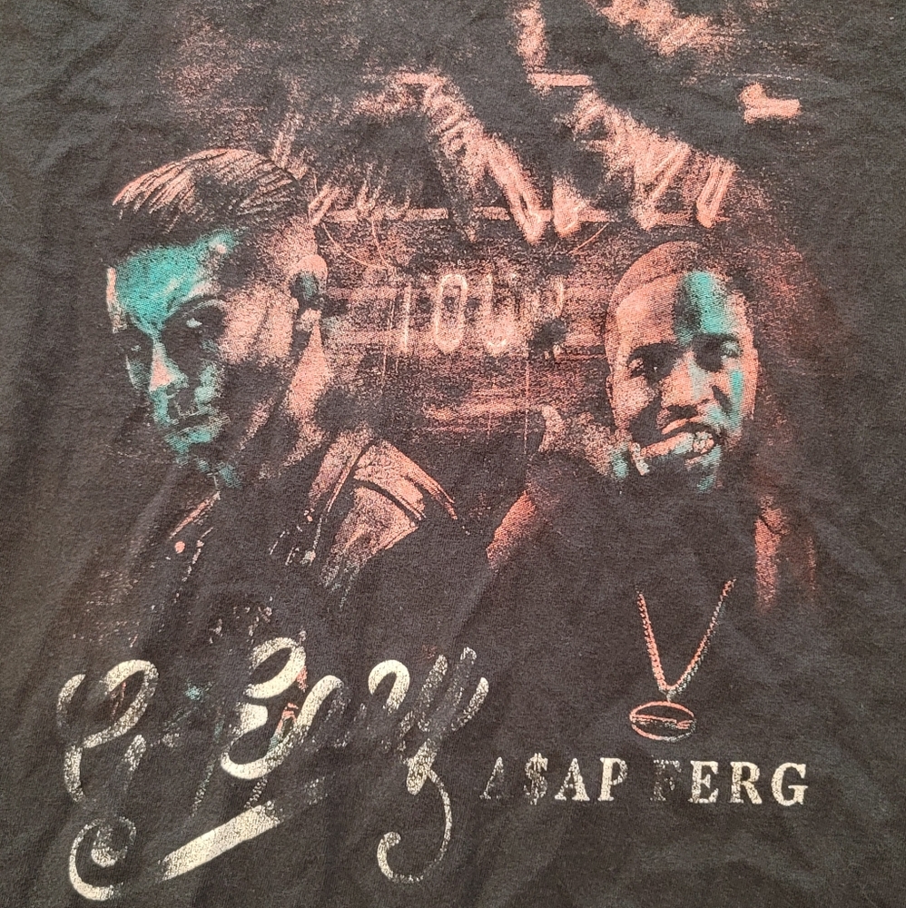 G-Eazy & A$AP Ferg Concert Tour Shirt Small